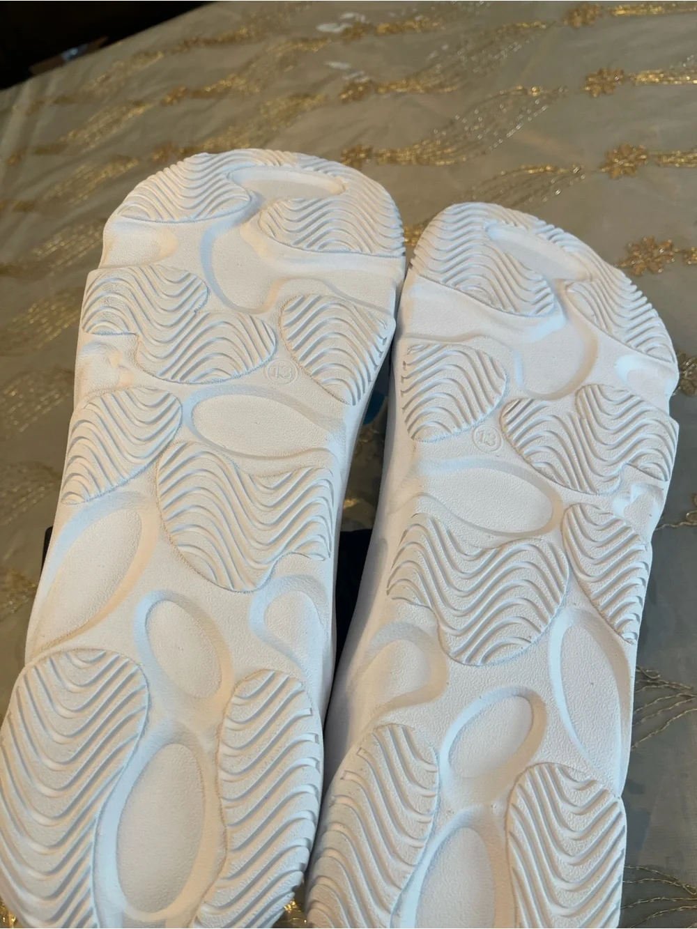 Hurley Black Sport Sandals with White Sole